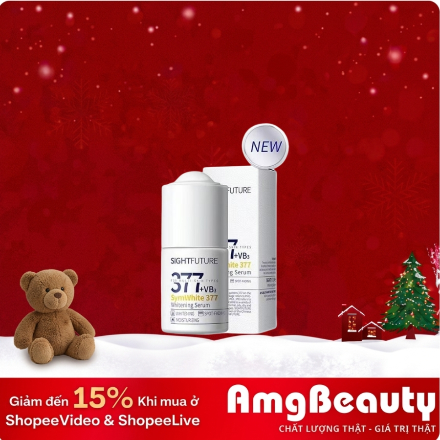 SKYNFUTURE 377 Tinh Chất Dưỡng Da Làm Trắng Dưỡng Ẩm Ngăn Ngừa Lão Hóa 18ML