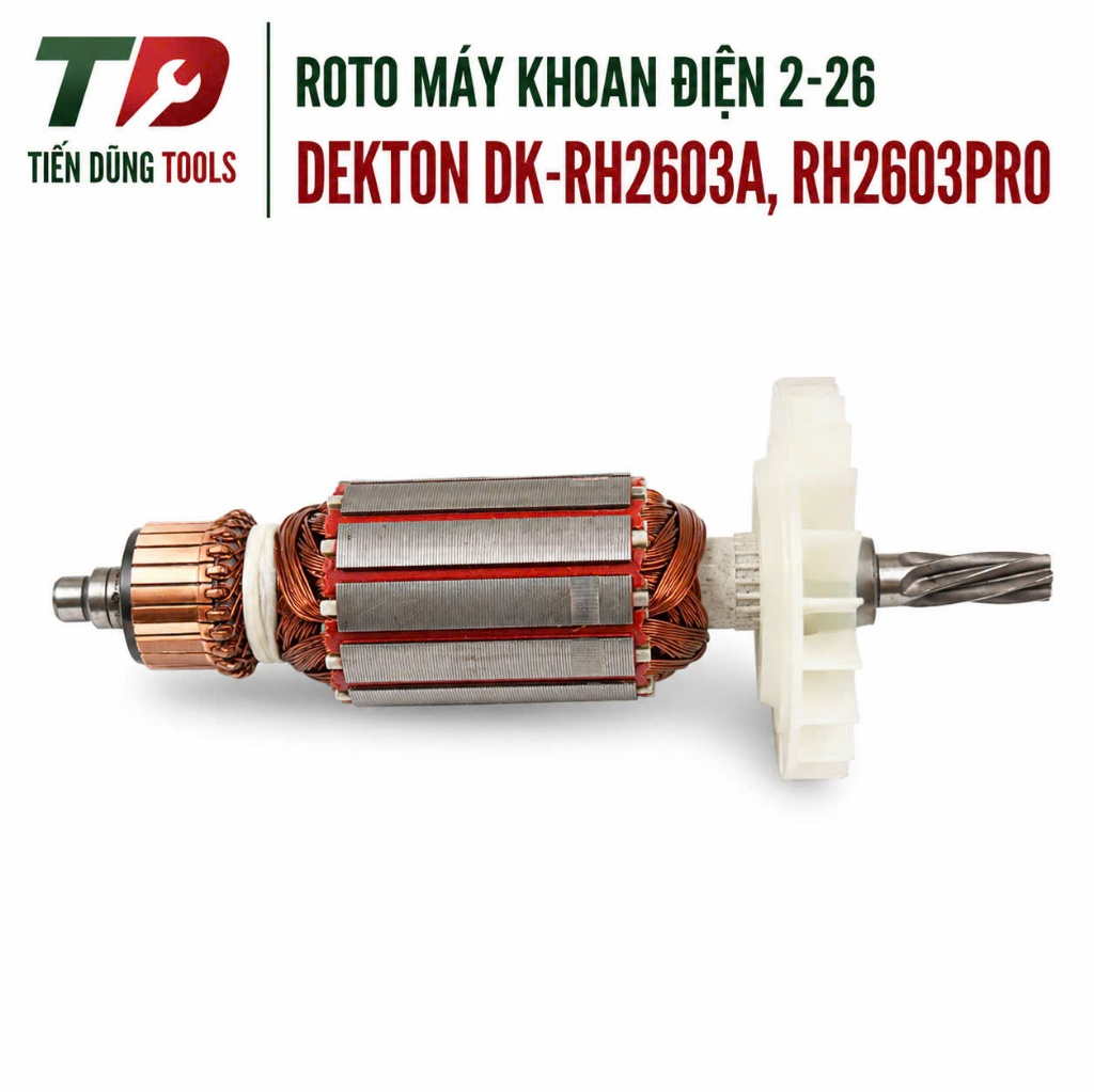 Rotor Thay thế máy khoan điện DEKTON DK-RH2063A, DK-RH2603PRO, DK-RH2063B Chính Hãng