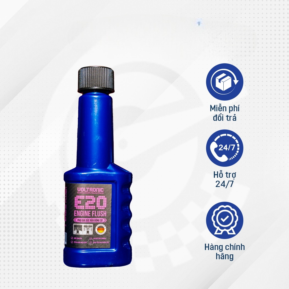 [Top Value] Dung dịch Súc động cơ Voltronic E20 50ml