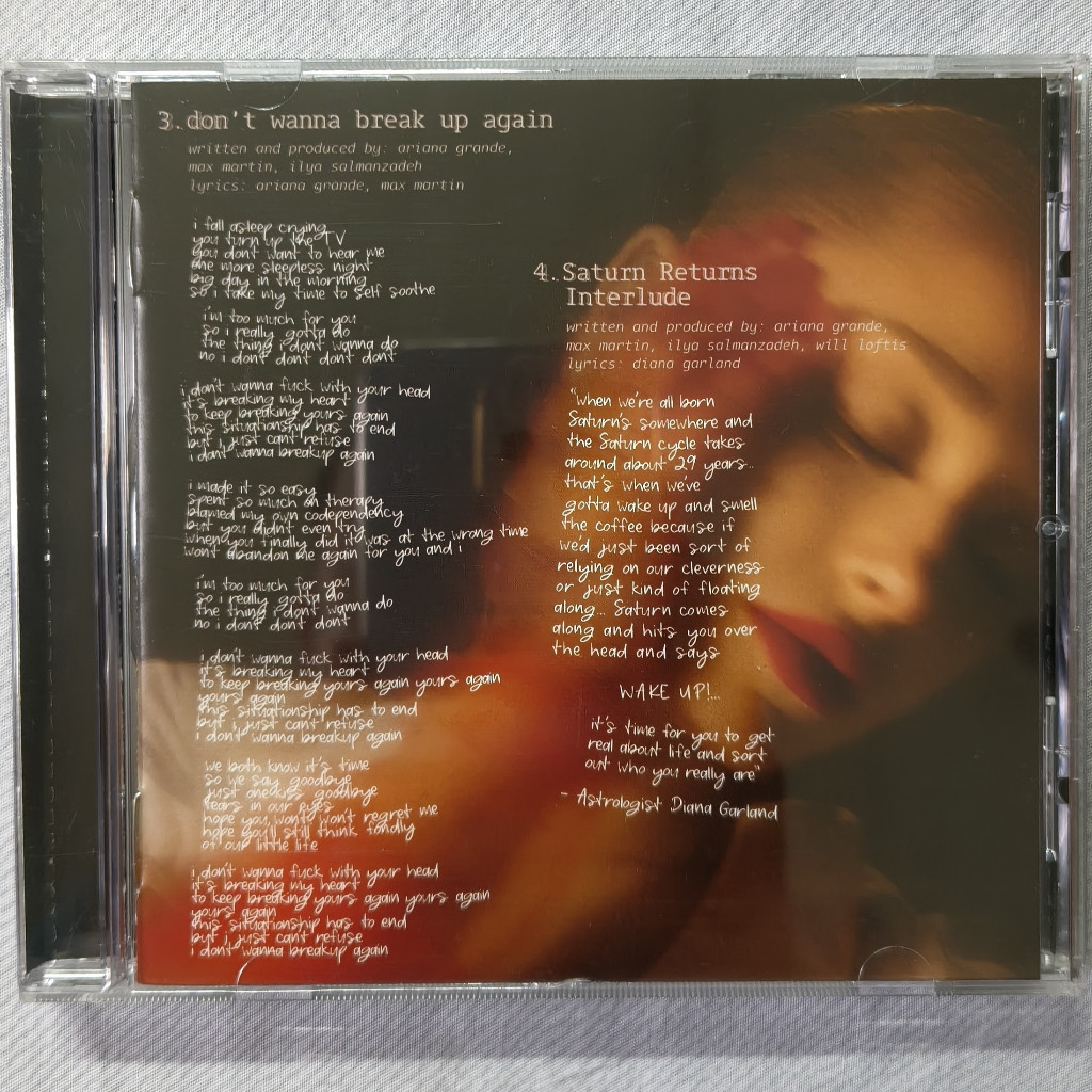 Album cd used Ariana Grande -  Eternal Sunshine