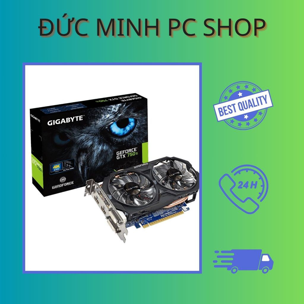 Card Màn Hình GTX 750TI - 2GD5 - Hàng Chất Lượng