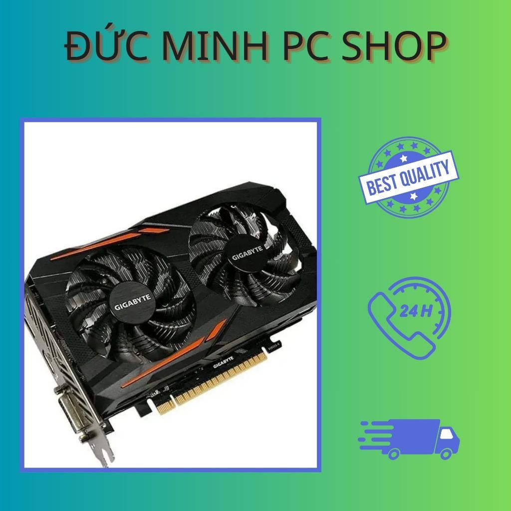 Card Màn Hình GTX 1050 2GB 4GB GDDR5 Các Mã - Hàng Chuẩn