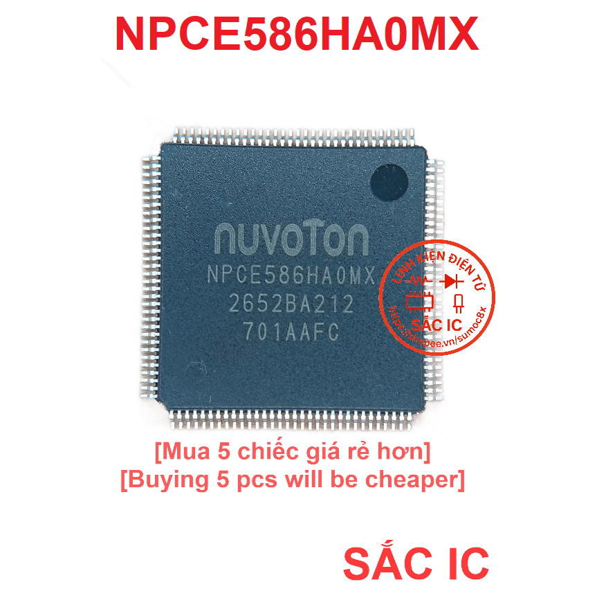 [N144] NPCE586HAOMX NPCE586HA0MX 586 ic nguồn trên bo mạch - Mới nguyên bản - Original NEW