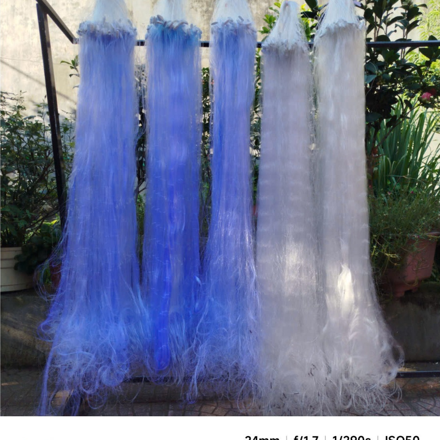 Lưới 3 Màn Then 4 Then 5 Mắt 8-10 Phân Cao 90cm Dài 50-100m Lưới Đánh Bắt Cá Ao Hồ