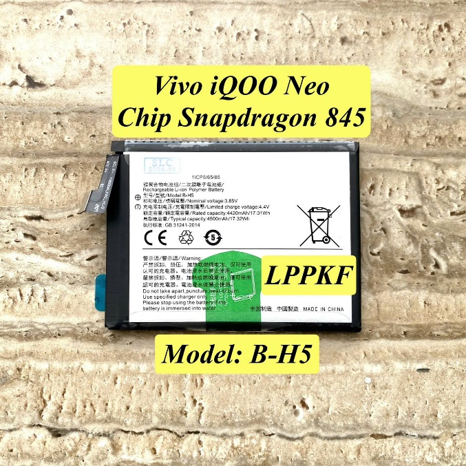 Pin Thay Cho Vivo Neo (Chip Snapdragon 845). Model: B-H5. PIN LINH KIỆN New, Loại Tốt, Ít Lỗi.