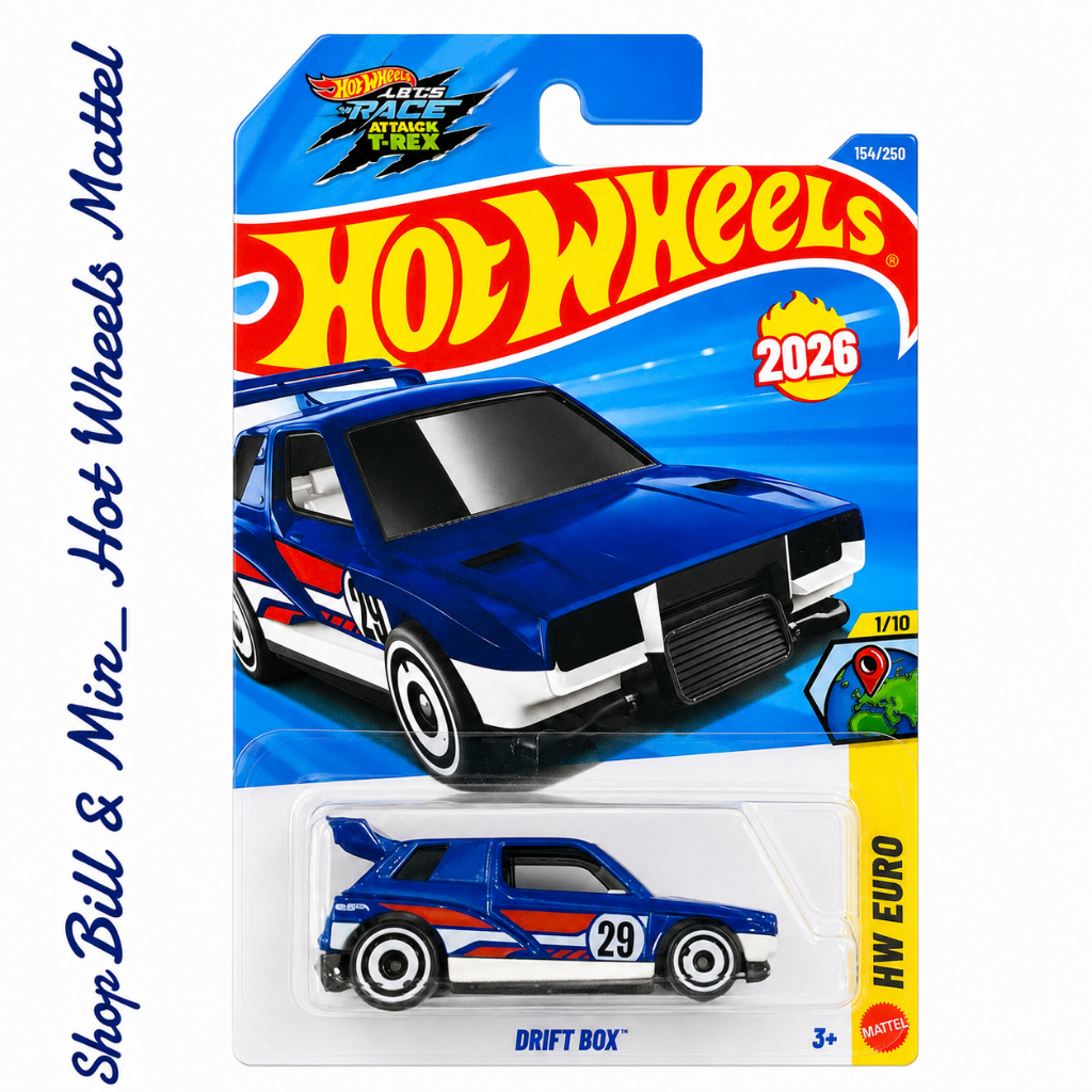 Hot Wheels Drift Box (2026 New Release)
