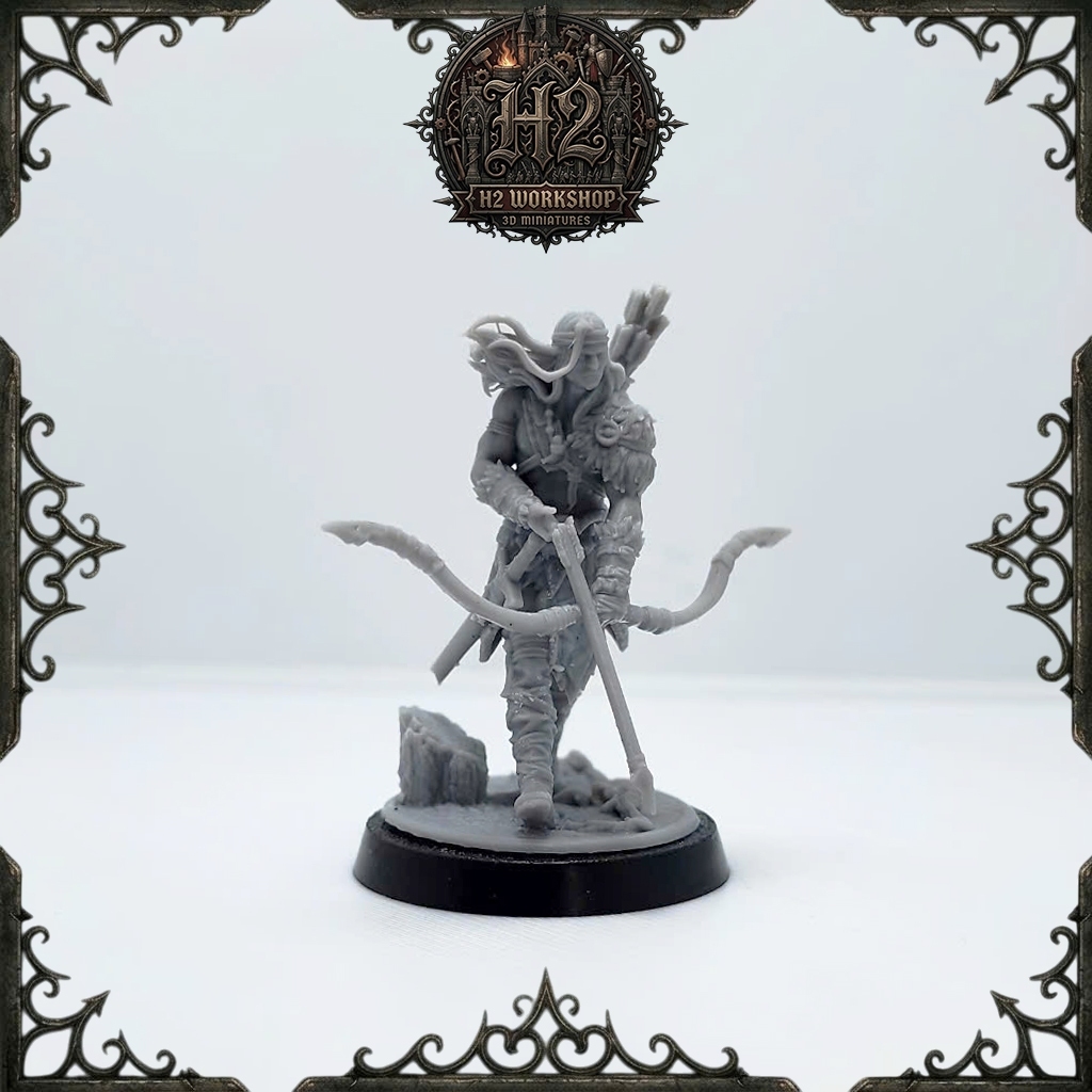 [Mô hình in 3D] Mô hình DnD lớp nhân vật đa năng - Ranger 003