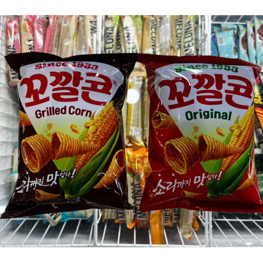 Bim bim ngô hình nón hàn quốc - 꼭깔콘 고소한맛 군옥수수맛