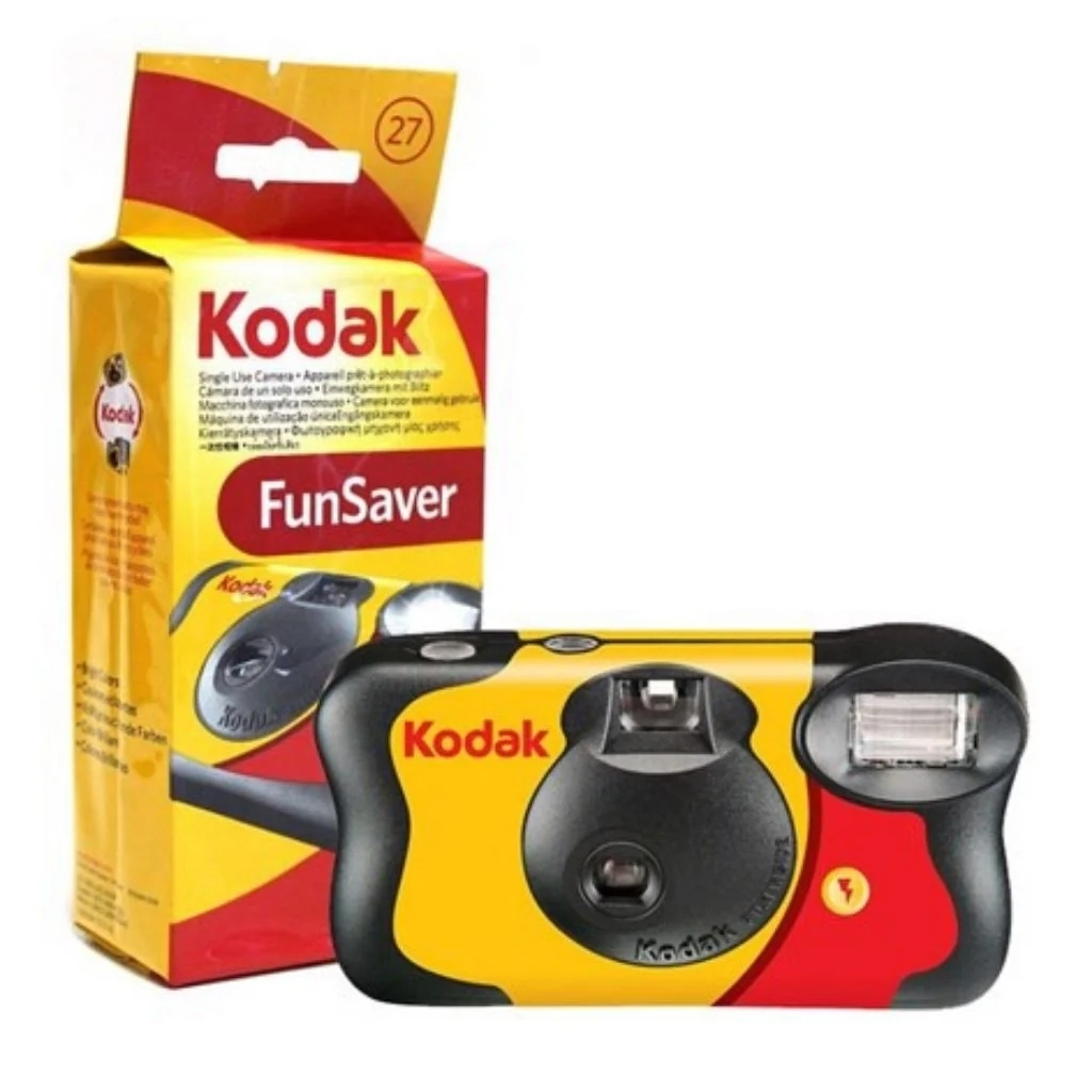 Máy ảnh film dùng một lần Kodak FunSaver 27 kiểu - Hạn sử dụng 10/2028