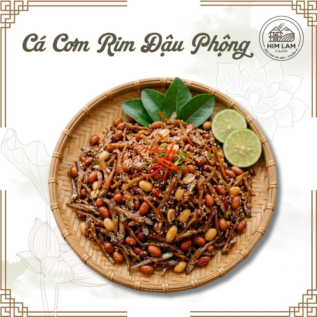 Cá Cơm Rim Lạc - Cá Cơm Rim Đậu Phộng Ngon Nhà Làm Chuẩn Vị