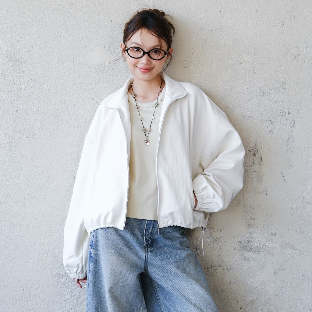 Áo Khoác Nữ LENCLOTHING A841185-00 - Kaki Jackets Rã Tay, Áo Khoác Ngoài