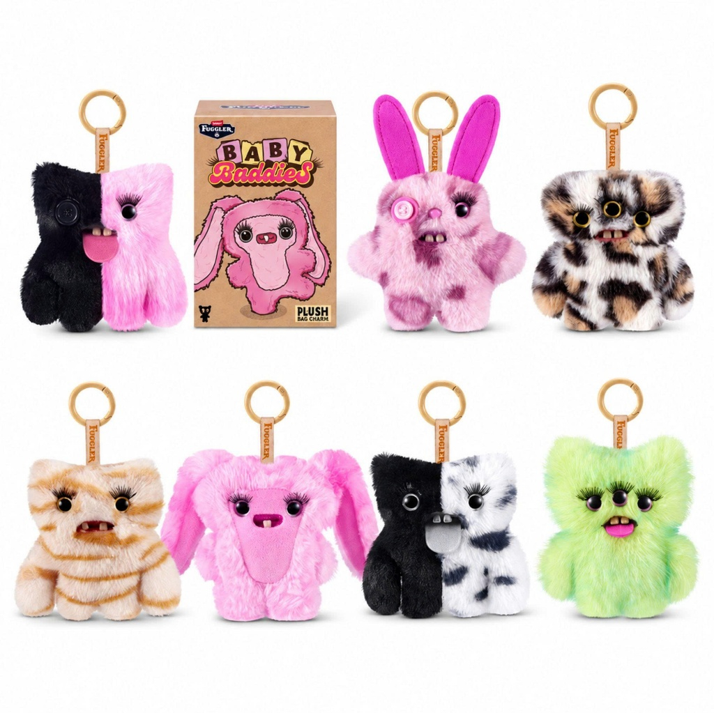 Đồ Chơi Sưu Tầm Hộp Mù ZURU TOYS Fuggler Baby Baddies Keyrings 5" Blind Box 15786 - Fuggler Vietnam