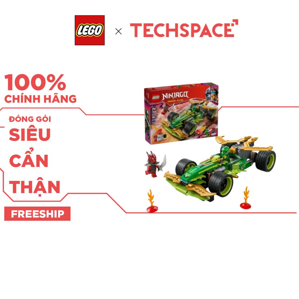 Bộ Mô Hình Xe Đua Của Lloyd LEGO NINJAGO #71828