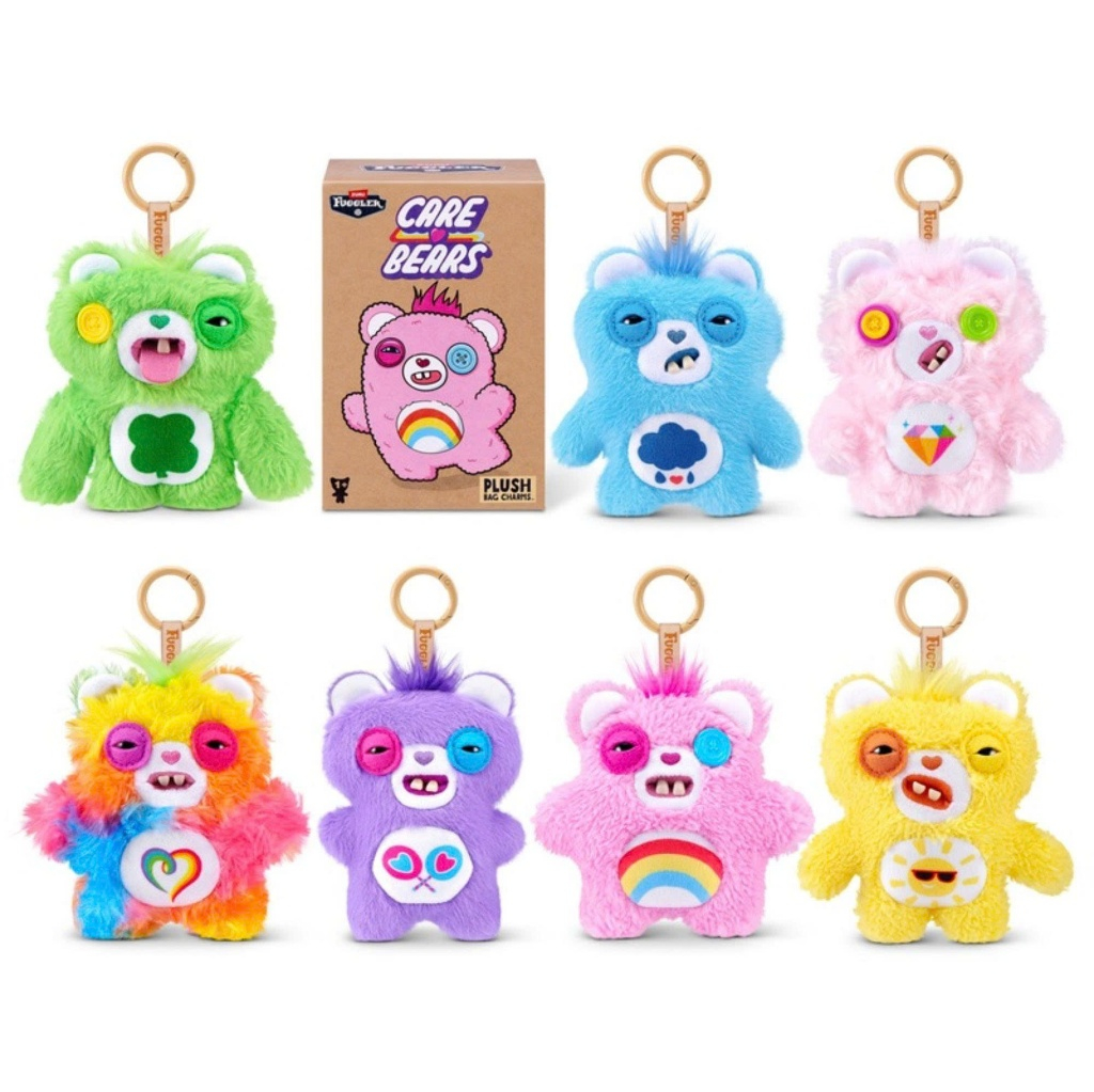 Đồ Chơi Sưu Tầm Hộp Mù ZURU TOYS Fuggler Care Bears Keyrings 5" Blind Box 15782 - Fuggler Vietnam