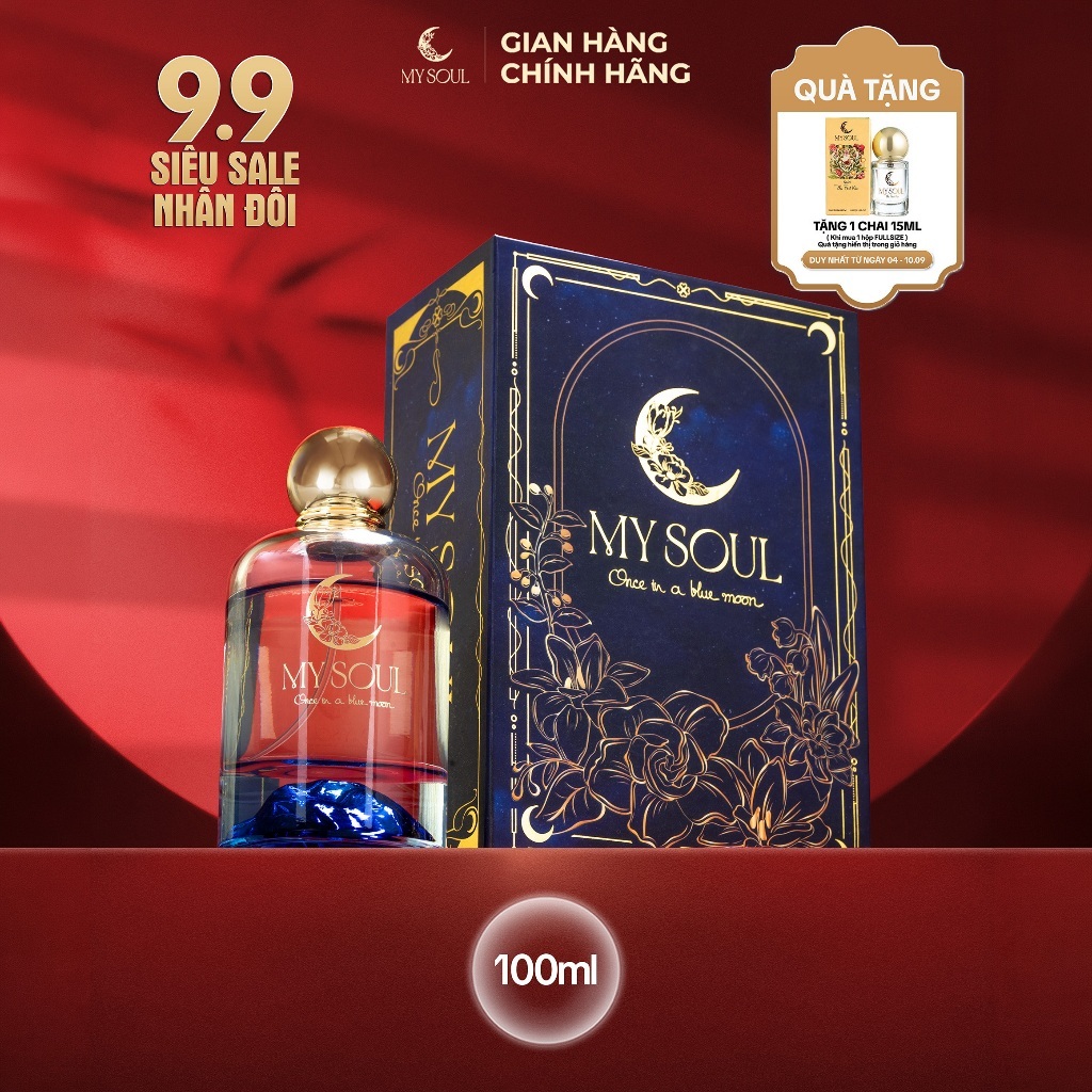 Nước Hoa My Soul Mỹ Tâm - No.02 Once In A Blue Moon - 100ML