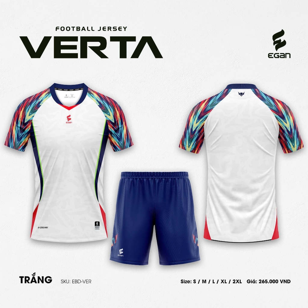 Quần Áo Đá Banh EGAN VERTA - Form Thể Thao Chuẩn, In Tên Số Theo Yêu Cầu ADO SPORT
