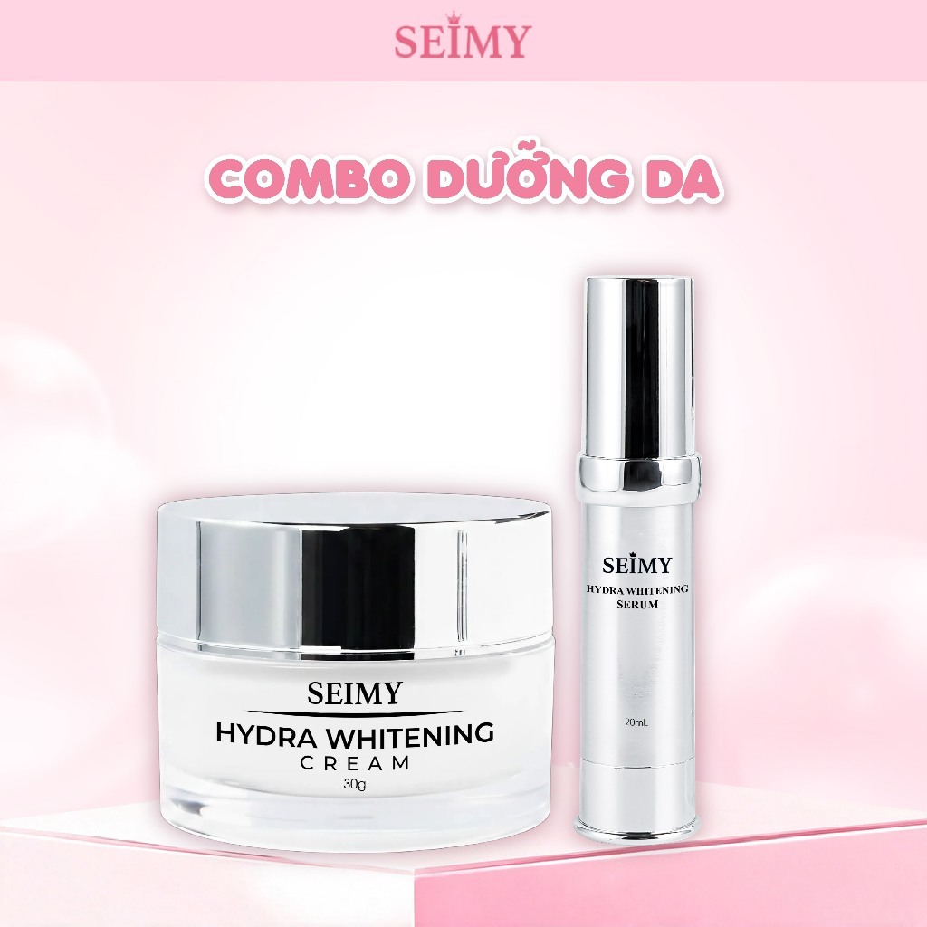 Combo Dưỡng Da Seimy - Hydra Whitening Cream - Hydra Whitening Serum