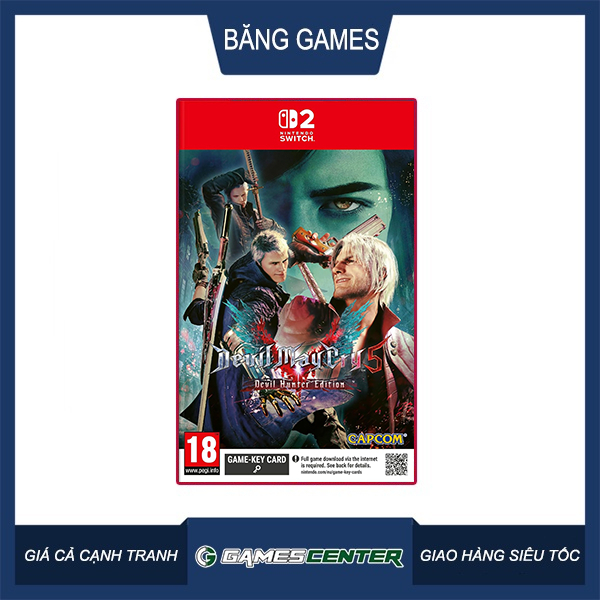 Băng game Nintendo Switch 2 - Devil May Cry 5 Devil Hunter Edition