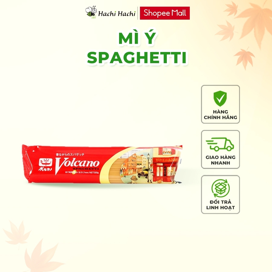 Mì Ý Spaghetti Volcano 300g - Hachi Hachi Japan Shop