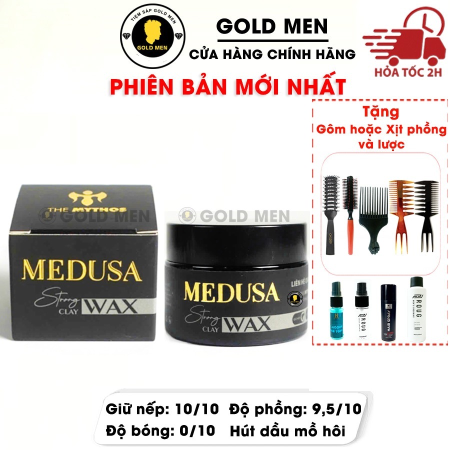 [CHÍNH HÃNG] Sáp Vuốt Tóc Medusa 50g + Tặng Quà