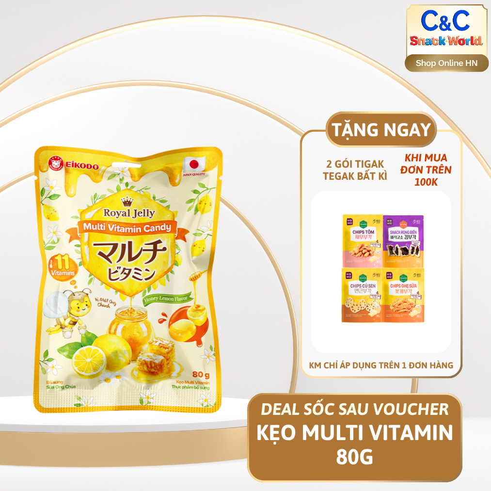 Kẹo Multi Vitamin EIKODO 80gram - EIKODO HN
