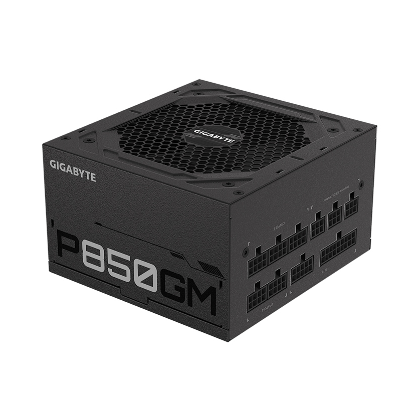 Nguồn Gigabyte GP- P850GM 850W (80 Plus Gold/Full Modular/Màu Đen)_HACOM PC_BH 36 TH