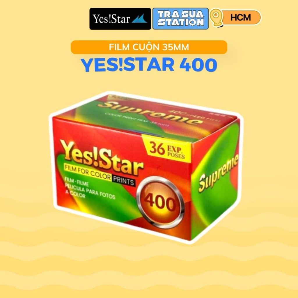 Film Máy Ảnh 35mm Yesstar 400 – Film cuộn 35mm, Date xa, Dễ Chụp Cho Người Mới