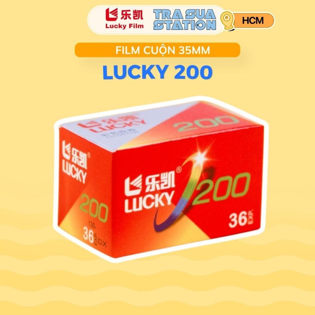 Film Máy Ảnh 35mm Lucky 200 – Film cuộn 35mm, Date xa, Dễ Chụp Cho Người Mới