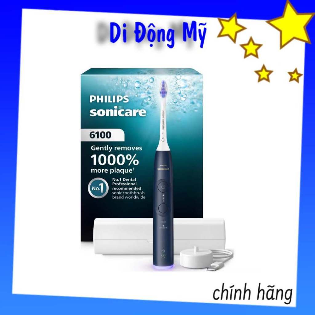 Philips Sonicare 6100 - Bàn chải điện Philip Sonicare ProtectiveClean 6100, bản mới mã HX6110