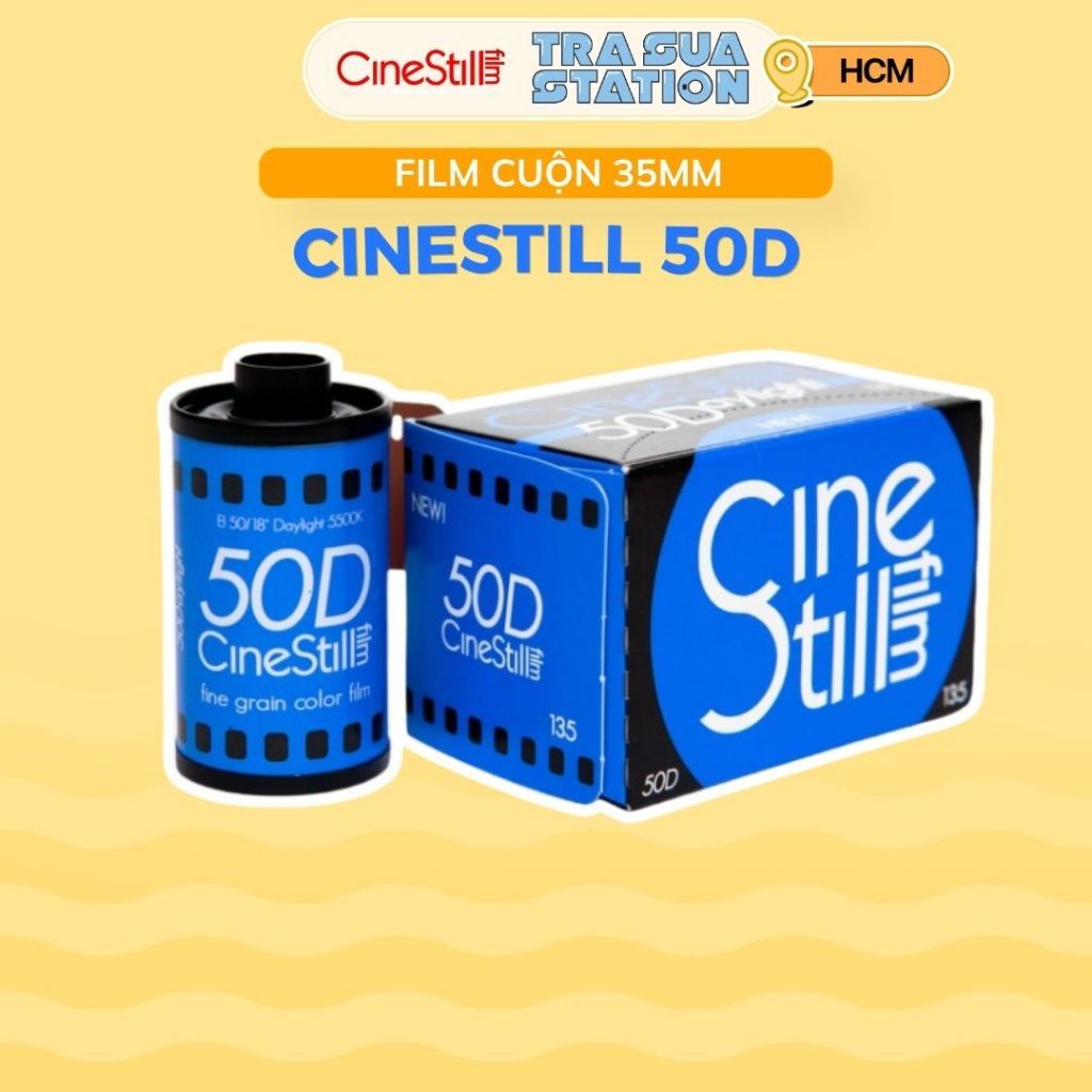 Film Máy Ảnh 35mm CineStill 50D – Film cuộn 35mm Film Daylight, chụp ngoại cảnh trời sáng