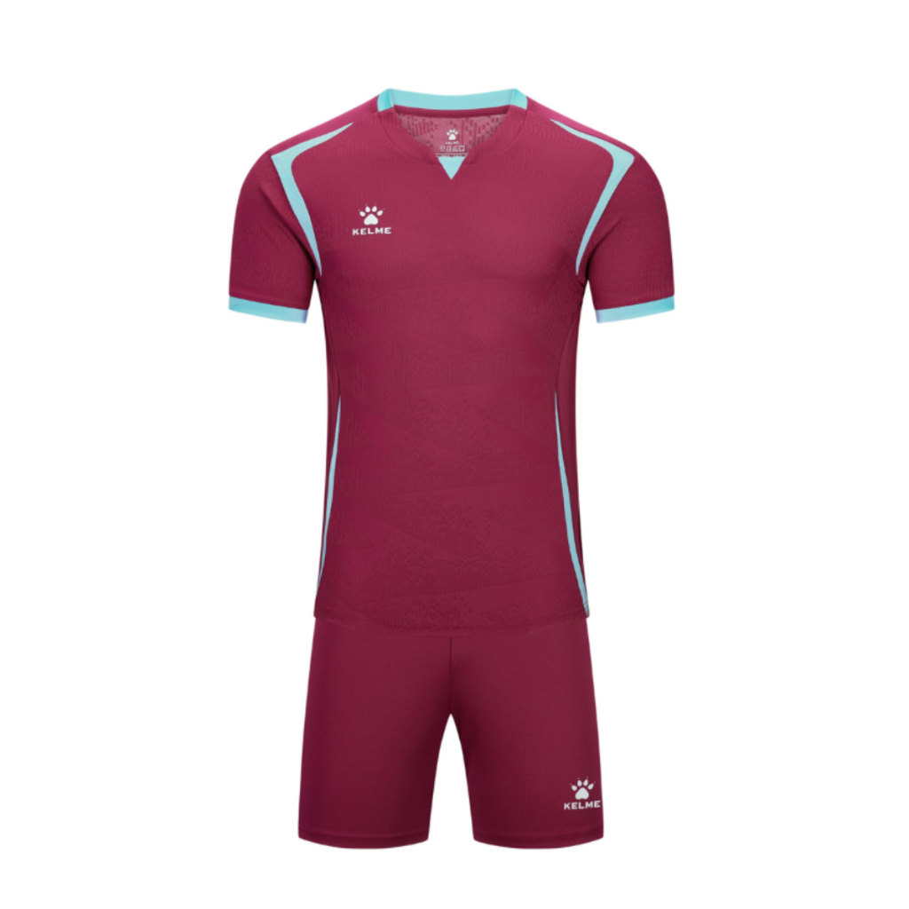 KELME – SET ĐỒ BÓNG ĐÁ NAM 8651ZB12489 – CRIMSON RED – BỘ QUẦN ÁO THỂ THAO KELME