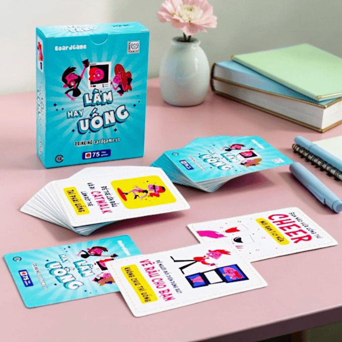 Boardgame Làm Hay Uống Drinking Card Game