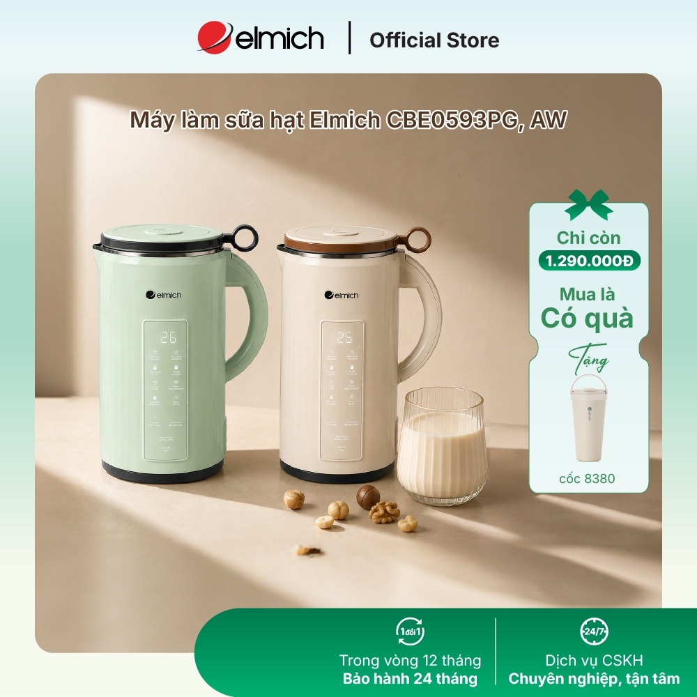 Máy làm sữa hạt Elmich CBE0593AW