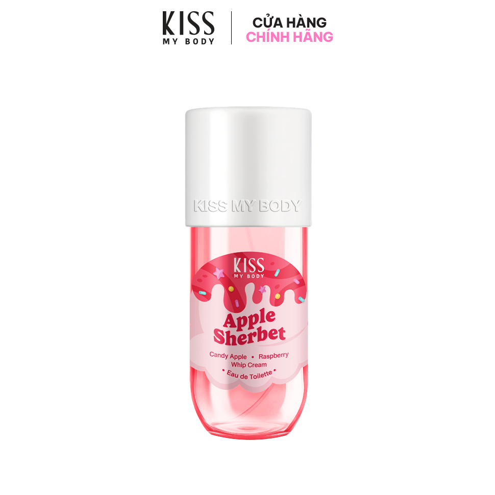 [QUÀ TẶNG] Xịt thơm toàn thân Body Mist Kiss My Body - Apple Sherbet 88ml