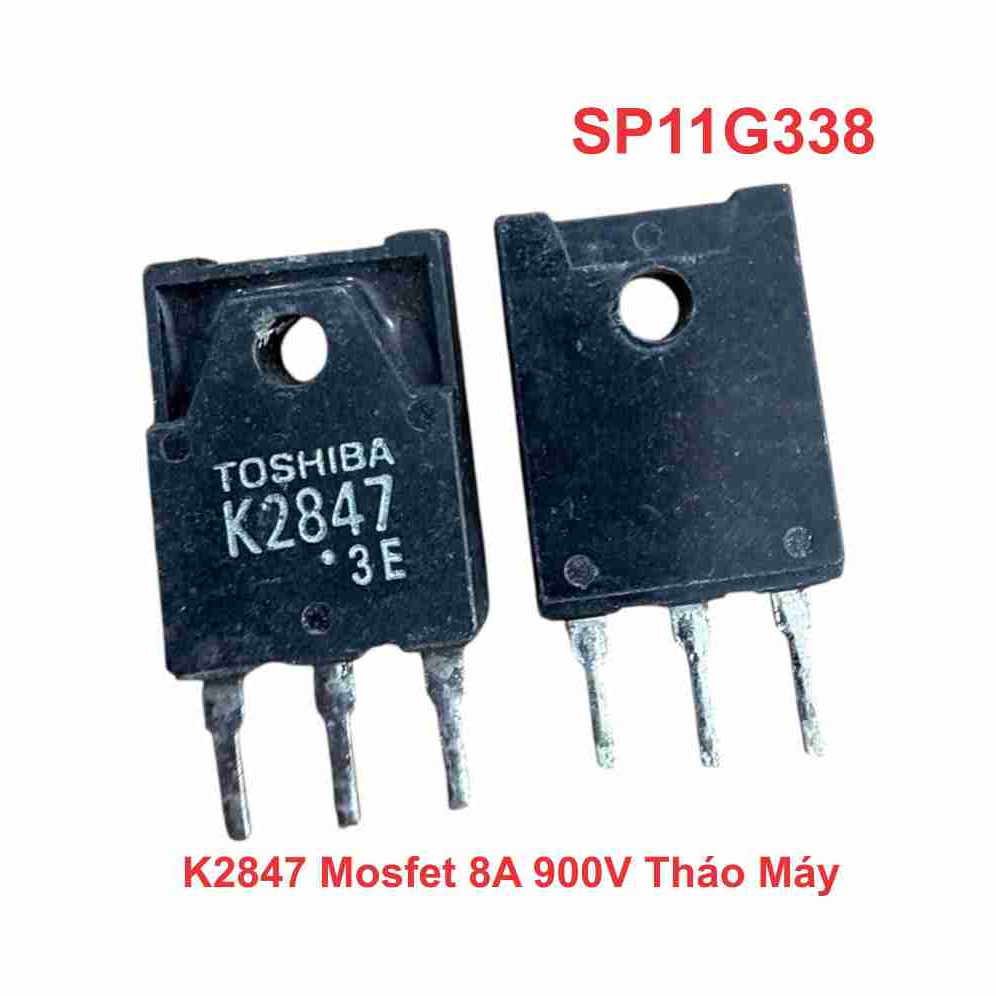 K2847 Mosfet 8A 900V Tháo Máy