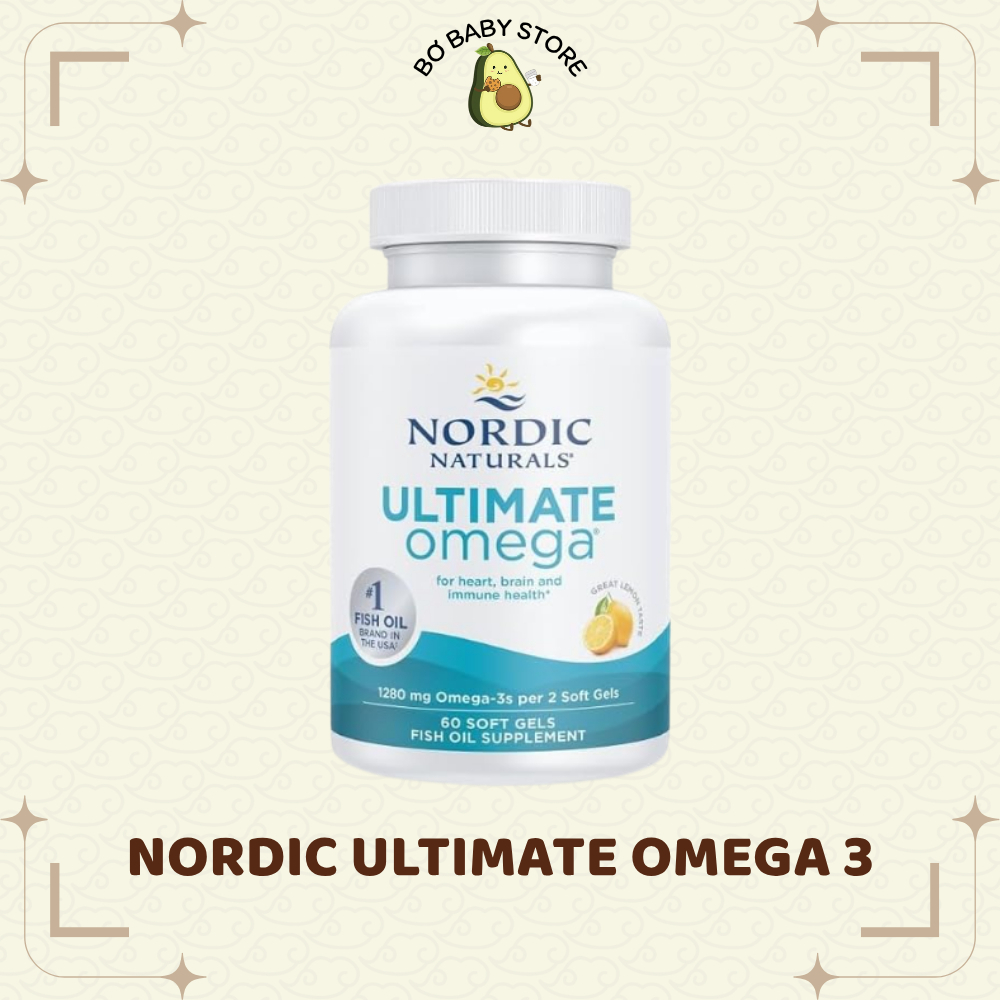 Viên Uống Dầu Cá Nordic Naturals Ultimate Omega-3 (BILL US)