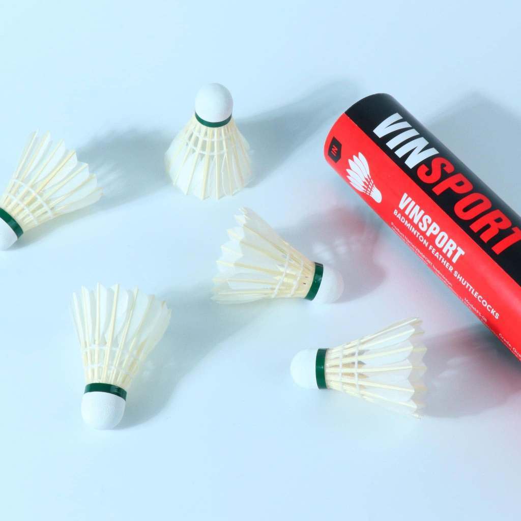 Ống Cầu Lông VINSport ( 10 quả/ 1 ống ) - Cầu Lông Ngỗng - Chuẩn Thi Đấu