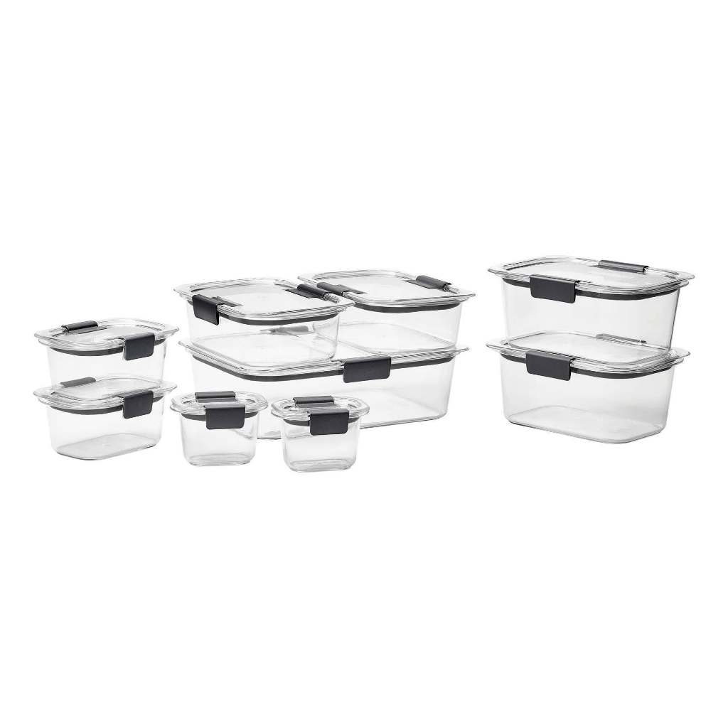 Sét hộp Tritan Rubbermaid Brilliance 18 món - Made in USA