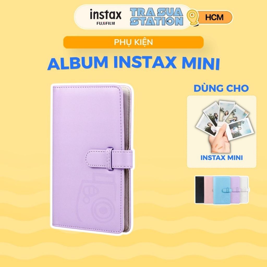 Album Instax Mini (96 tấm) - Album đựng ảnh dành cho cỡ film của máy chụp lấy liền instax mini