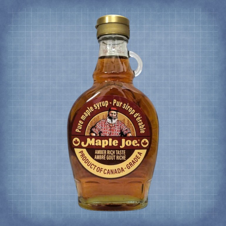 MAPLE JOE << Chai 250g >> SY RÔ CÂY PHONG NGUYÊN CHẤT CANADA Pure Maple Syrup Amber Rich Taste