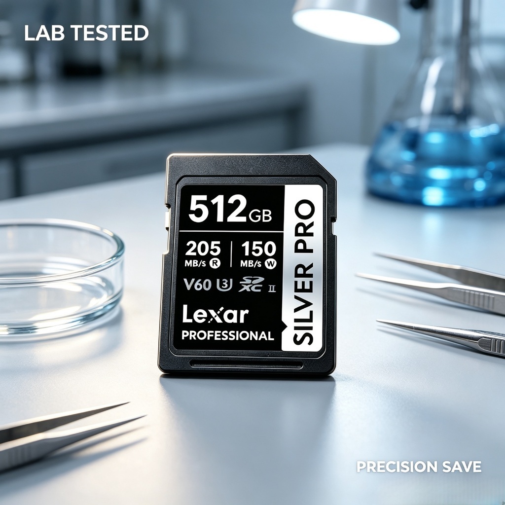 16 32 64 128 GB 256 512 1TB Thẻ Nhớ SD Máy Ảnh DSLR Máy Quay Lexar Professional Silver PRO Plus Mirr