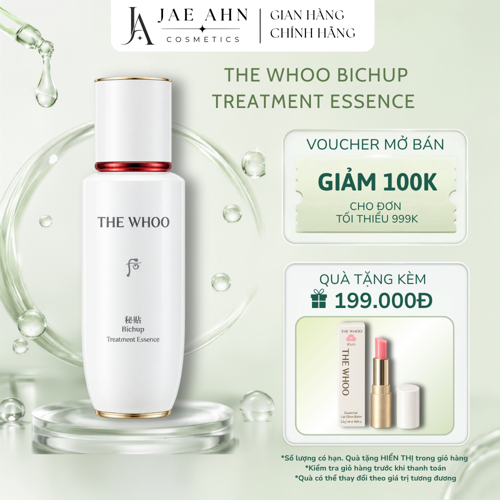 [HÀNG CHÍNH HÃNG] Tinh Chất Tuần Hoàn The Whoo Bichup Treatment Essence dung tích 90ml