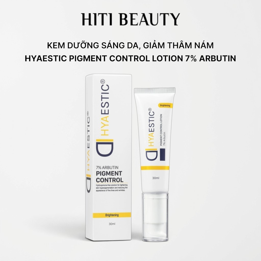 Kem Dưỡng Sáng Da, Giảm Thâm Nám Hyaestic Pigment Control Lotion 7% Arbutin