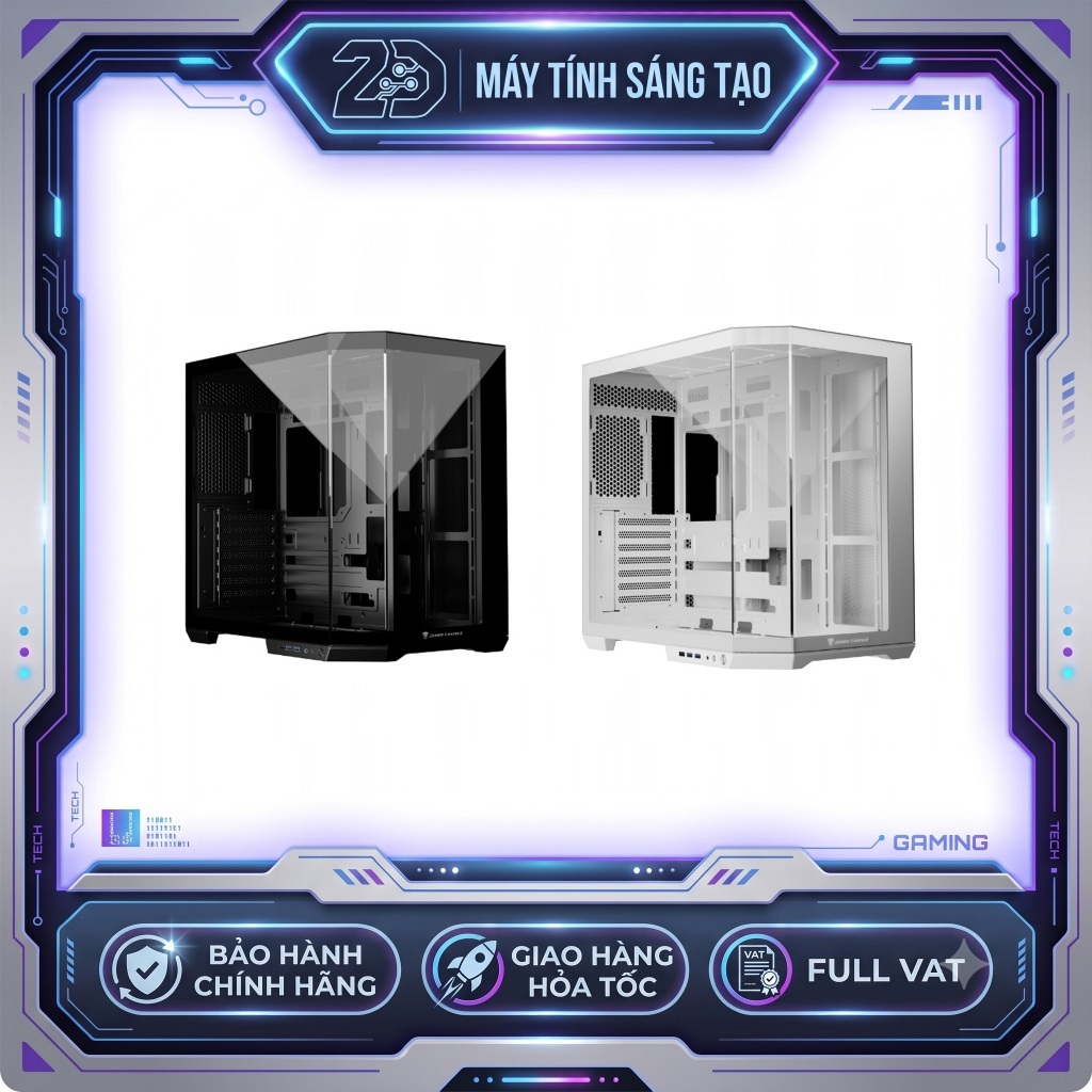 VỎ CASE JUNGLE LEOPARD AS-01 (E-ATX/ KÍNH CƯỜNG LỰC/ KHÔNG KÈM FAN)