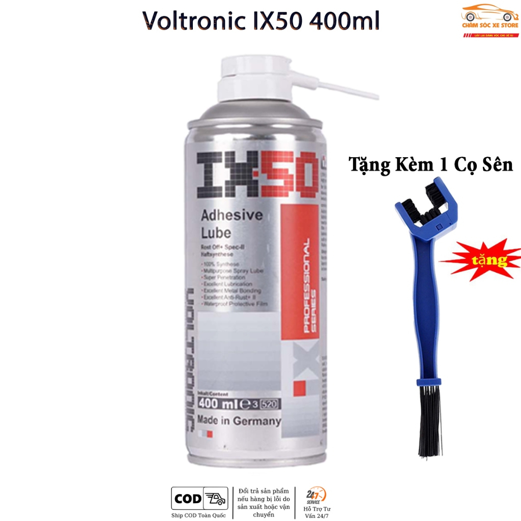 Dung Dịch Xịt Dưỡng Sên IX50 Voltronic Dung Tích 400ml