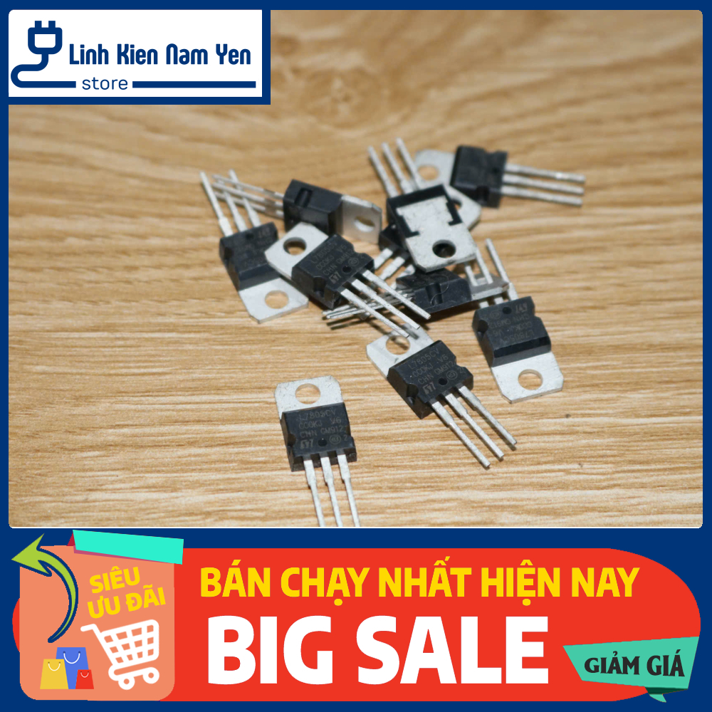 IC Ổn Áp LM7805 5V 1.5A TO-220-3