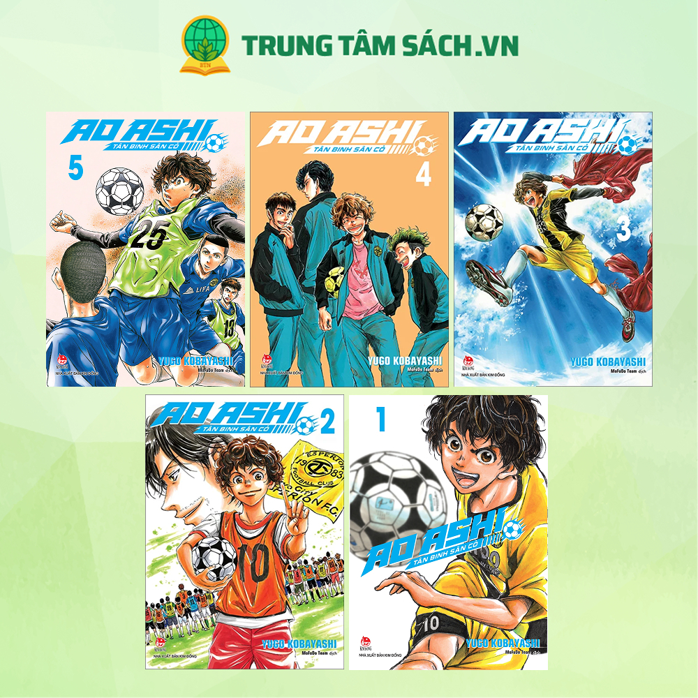 Sách - Ao Ashi - Tân Binh Sân Cỏ - NXB Kim Đồng (lẻ)