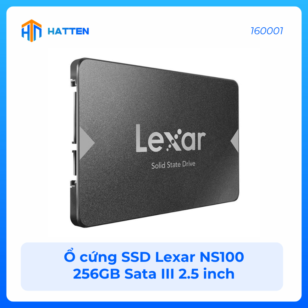 Ổ cứng SSD Lexar NS100 256GB Sata III 2.5 inch (LNS100-256RB)