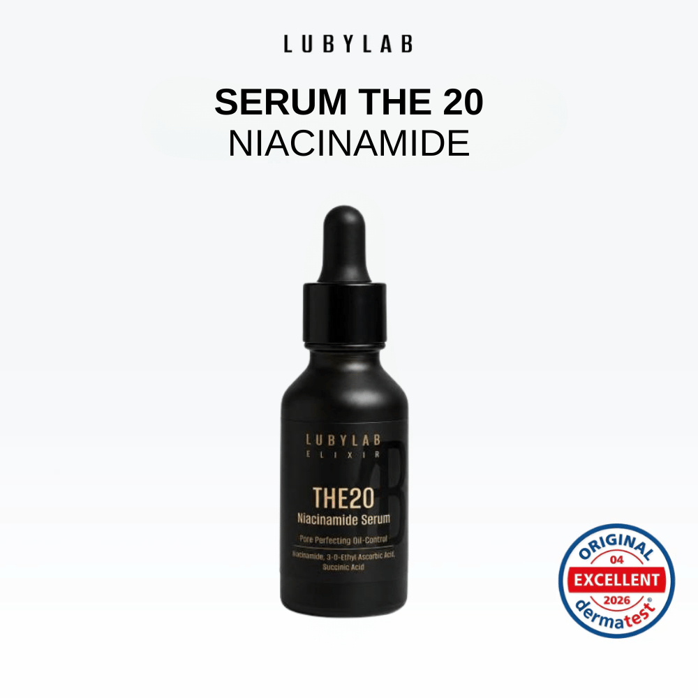 Tinh Chất Dưỡng Da Cấp Ẩm LUBYLAB THE 20 NIACINAMIDE SERUM 30ml (Niacinamide, 3-0-Ethyl Ascorbic Aci