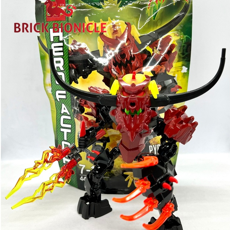 HERO FACTORY AUTH - ĐỒ CHƠI LẮP GHÉP HERO FACTORY - 44001 PYROX
